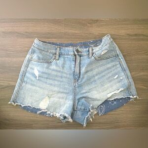Women’s Aerie Elastic Waist Denim Shorts